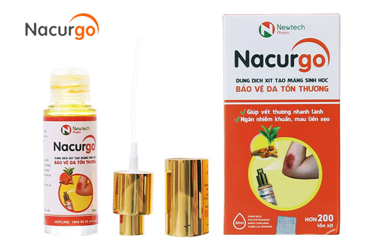 Nacurgo chăm sóc vùng da bị bỏng lên da non hiệu quả ngừa sẹo! 1