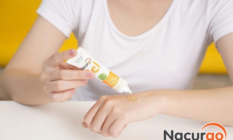 Cách sử dụng Nacurgo gel trị mụn
