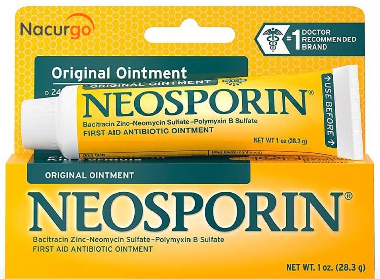 Thuốc mỡ điều trị vết thương hở Neosporin 1