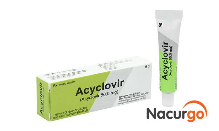 Sử dụng nhóm thuốc kháng virus Acyclovir