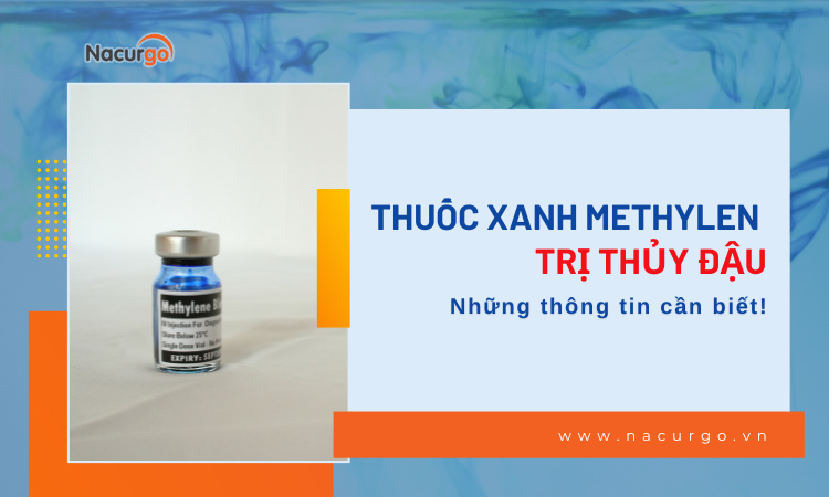 Thuốc xanh methylen trị thủy đậu